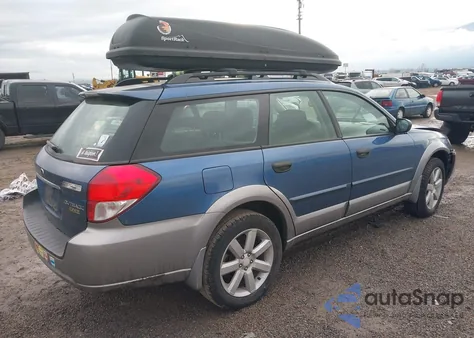 2009 Subaru Outback 2.5I from USA, damaged, VIN 4S4BP61CX97311919